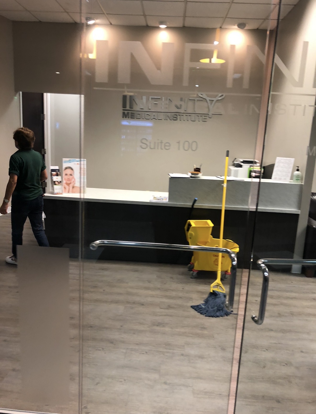 GFM Building Services team and commercial cleaning work